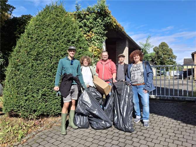 Christopher Hoffmann, Alexandra Dinzen, Björn Schmeling, Markus Kaiser, Claudia Brandmeier-Sagorski.  Foto: Clara Hoffmann