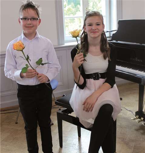 Clara Plechinger und Hagen Stahnecker. privat