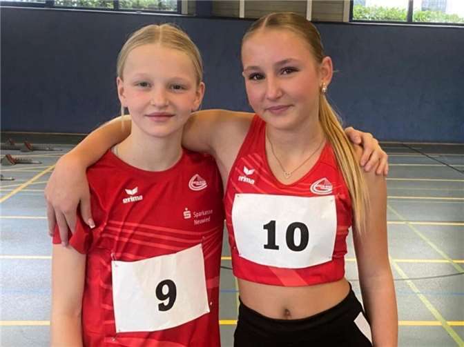 Clara Sophie Keller und Ida Stein.  Foto: privat