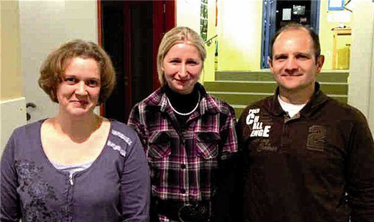 Claudia Jung (l.), Nicole Galler und Stefan Lorscheter (nicht auf dem Bild Sabine und Patrick Letschert).Privat