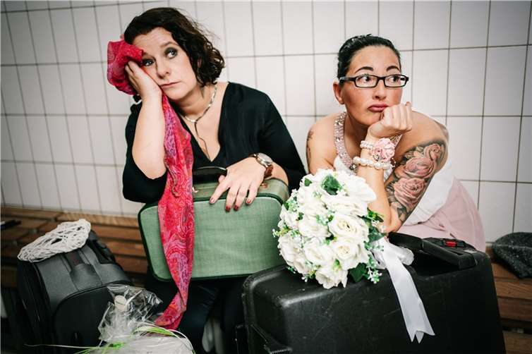 Claudia Thiel und Anke Brausch.  Quelle: Stadt Polch