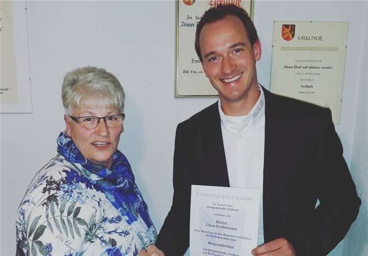 Claus Eschenauer bewirbt sich auf den frei werdenden Stuhl des Ortsbürgermeisters. Marlene Meyer steht nicht mehr zur Verfügung. Foto: FWG Arzbach