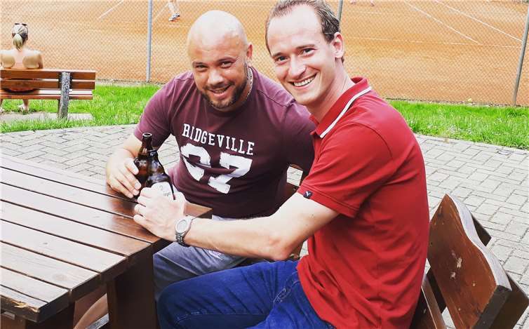 Claus Eschenauer im Gespräch mit Alexander Specht. FWG