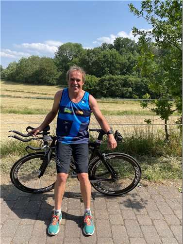 Claus-Peter Vogel vor der Anreise nach Baumholder.  Foto: TuS Lonnig