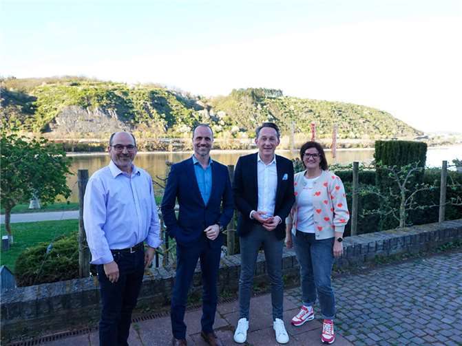Clemens Hoch, Staatsminister wurde erneut als A-Kandidat dem Kreisvorstand empfohlen, Marc Ruland, Generalsekretär der SPD Rheinland-Pfalz, soll ihn wieder als B-Kandidat unterstützen. Foto: Benjamin Kastner