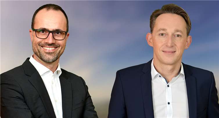 Clemens Hoch, Staatssekretär, und der Andernacher Landtagsabgeordnete Marc Ruland (SPD).Quelle: Büro von Marc Ruland, MdL