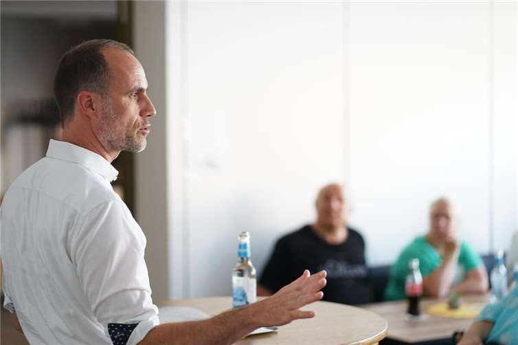 Clemens Hoch bei der SPD Kruft. Quelle: SPD Kruft
