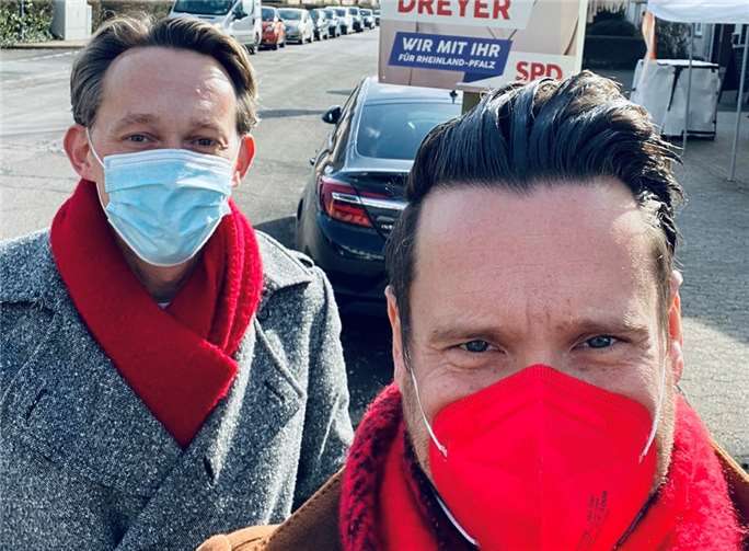 Clemens Hoch (re.) und Marc Ruland.Foto: privat