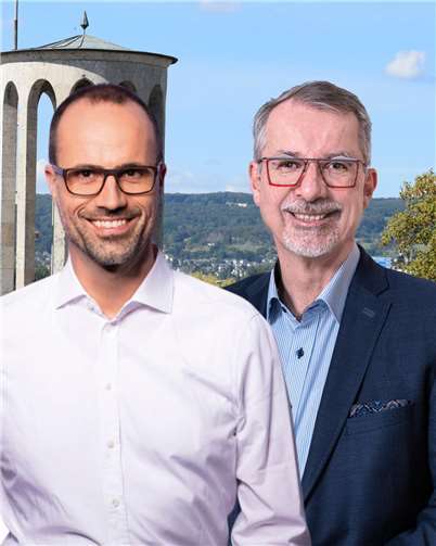 Clemens Hoch und Sven Lefkowitz.  Foto: Sebastian Lück