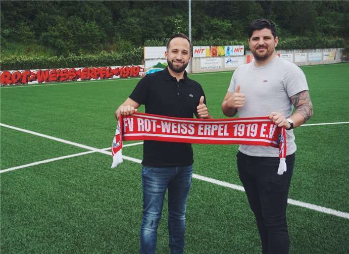 Co-Trainer Thomas Kern und Trainer Daniel Bürder.Foto: privat