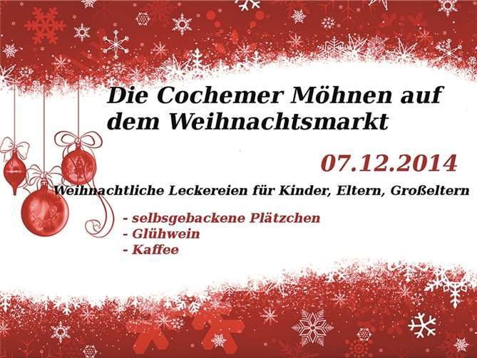 Cochem. Die Cochemer Möhnen sind in diesem Jahr das erste Mal auf dem Weihnachtsmarkt mit dabei. Sie wollen mit dem Erlös aus dem Verkauf von selbst gebackenen Plätzchen einem behinderten Jungen helfen. privat