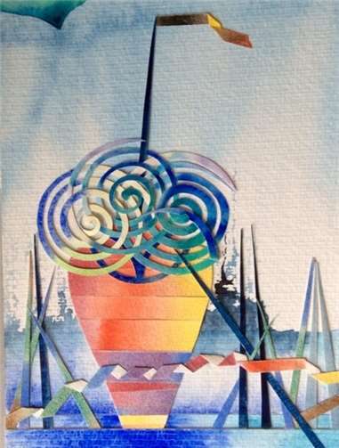 Collage von Gottfried Bauersch. privat