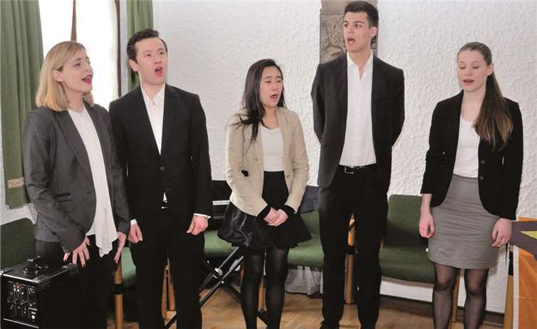 „Commercial Harmonists“ von der WHU.