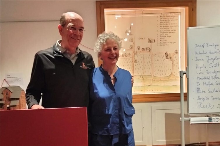 Conny Gottschalk mit Josef Bündgen.