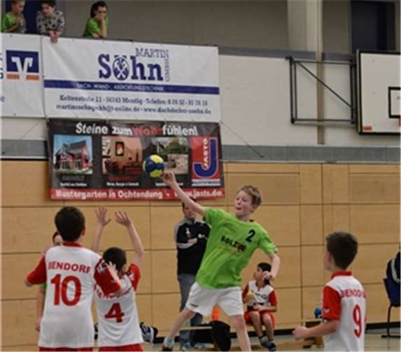 Constantin Klöppel beim Torwurf.privat