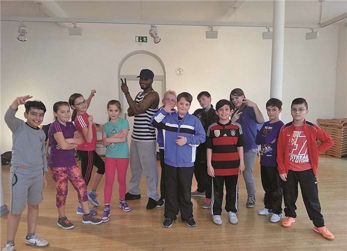 Cool sein und trotzdem schwitzen: Der Breakdance-Kurs kam gut an bei den Bendorfer Kids.privat