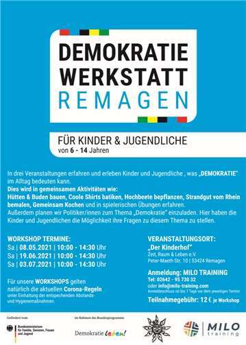 Copyright: Kinderhof Remagen Zeit, Raum, Leben e.V.