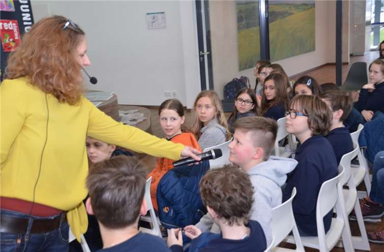 Corinna Harder schaffte es, jede Lernerin und jeden Lerner mit einzubeziehen.