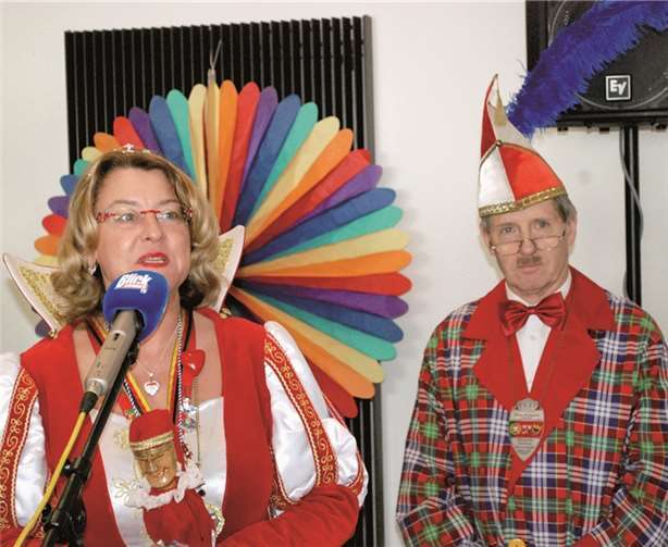 Corinna I. bedankte sich für den tollen Empfang.