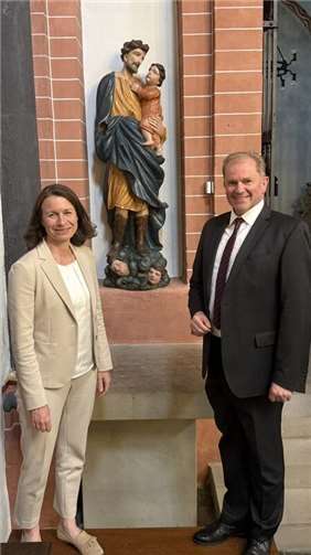 Cornelia Weigand und Stephan Pauly.  Foto: Kurt Heuser