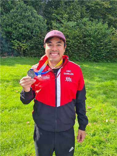 Cuong TRAN - Marathon in Münster in 3:45:33 Std./Persönliche Bestzeit.