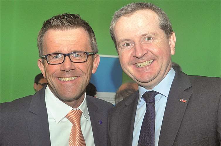 DEHOGA-Präsident Gereon Haumann (li.) und MIT-Kreisvorsitzender Jörg Meurer. privat