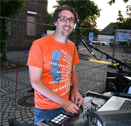 DJ Fosco hatte die richtige Musik dabei.