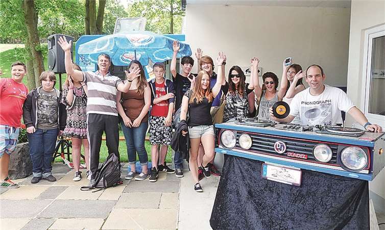 DJ Gundel aus Kirchwald sorgte mit fetziger Musik für gute Laune.