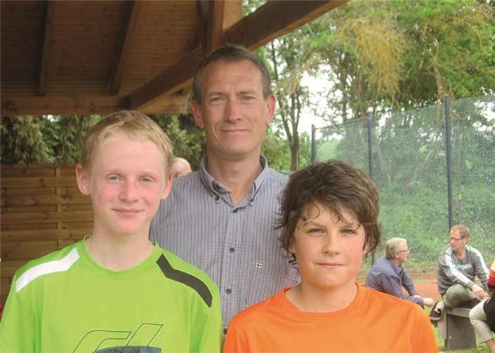 DJK-Eigengewächs Tim Fuhrmann konnte sich diesmal den Titel bei den Jungen U14 holen. privat