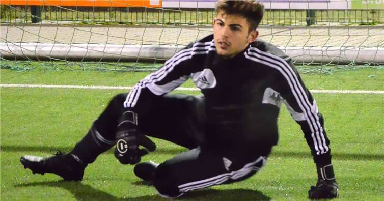 DJK-Torwart Timo Busch hielt gegen Alzheim die Null. Foto: Krämer