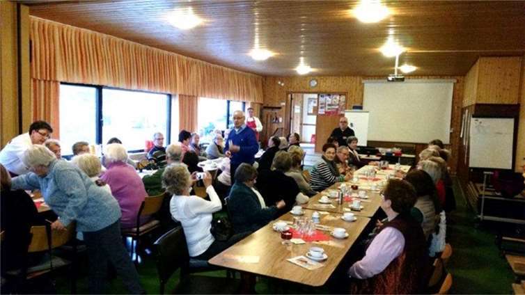 DRK–Kreisausbilder Ralf Schandy gelang es, seine Themen interessant und informativ zu gestalten. privat