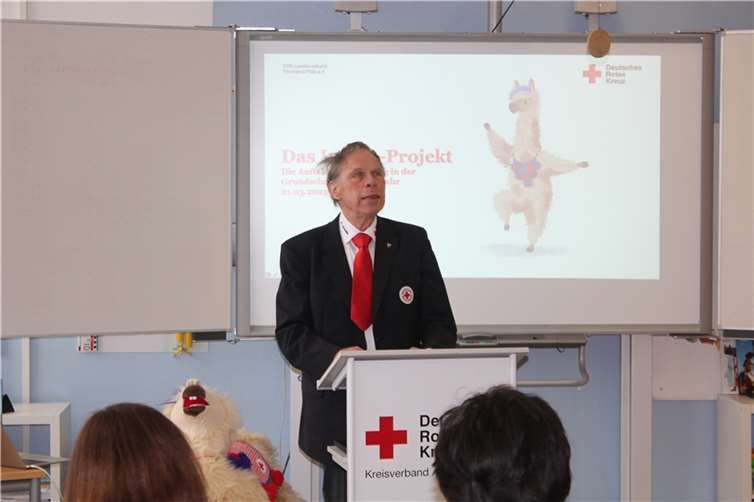 DRK-Kreisvorsitzender Achim Haag.