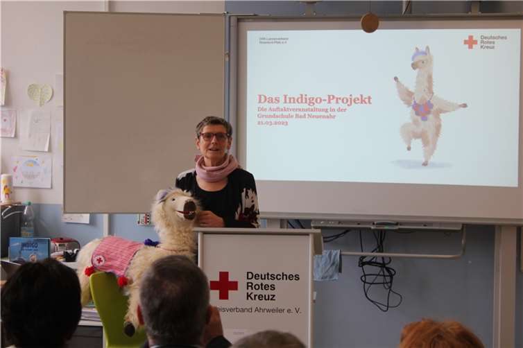 DRK-Landesvorsitzende Anke Marzi.