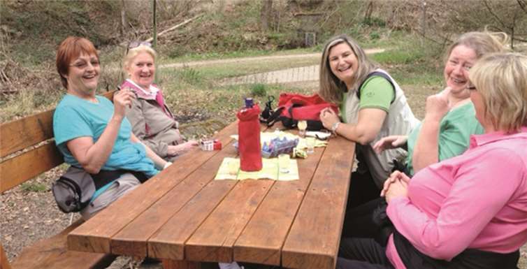 DSV nordic aktiv Treff Vallendar am See.Werner Otte