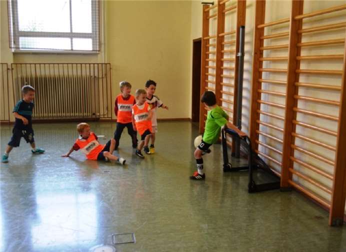 Da Bambini-Training findet ab 16 Oktober in der Mackener Halle statt. privat