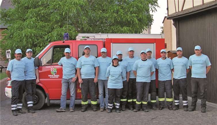 Da ehrgeizige Projekt wurde von den Feuerwehrkameraden erfolgreich durchgeführt. privat