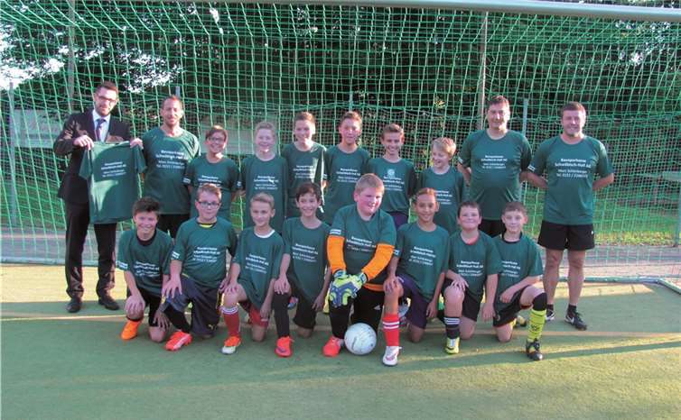 Da kommt Freude auf bei den D-Junioren des TuS Oberwinter.privat