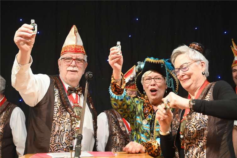 Da musste erst mal ein Schnaps her.