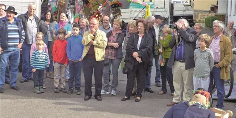 Da werden Erinnerungen wach: die Erweckung des Zachaies im vergangenen Jahr.privat