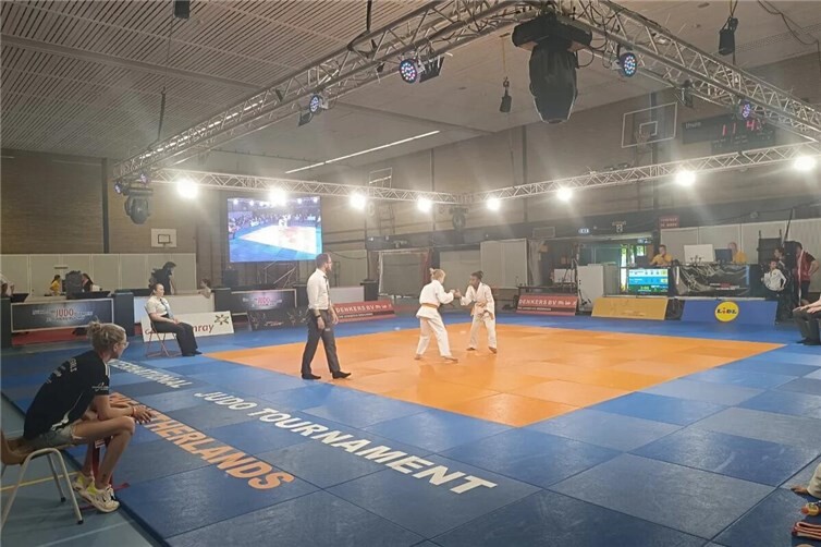 Dalia Touembou im ihrem Kampf um Platz 3.