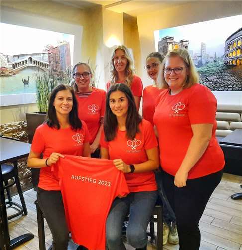 Damen 30 Aufsteiger 2023. Fotos: privat