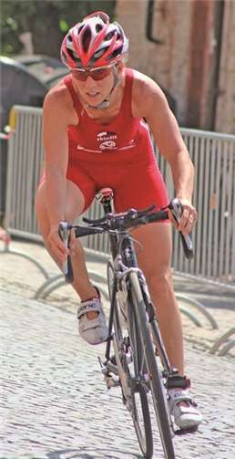 Damen Gesamtsiegerin Steffi Steinberg.