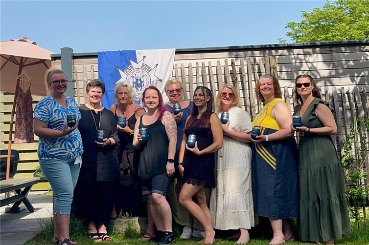 Damencorpstour in Zeeland