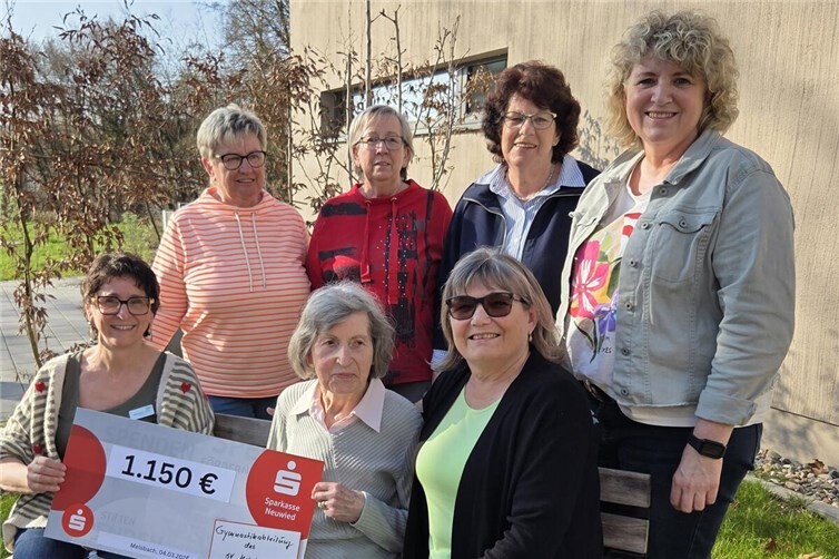 Damengymnastik SV Melsbach spendet