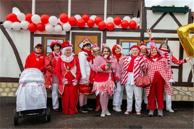 Damenkomitee Rot-Weiß Odendorf-Essig, Rosenmontag 2020