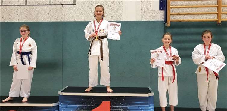 Dana Wybraniec holt Gold. Quelle: KSC Puderbach