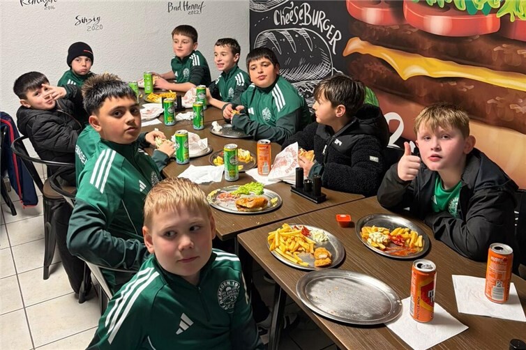 Danach galt es, die Sieger zu stärken