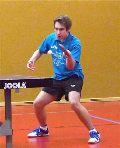 Daniel Dechert konnte die Niederlage nicht verhindern. privat