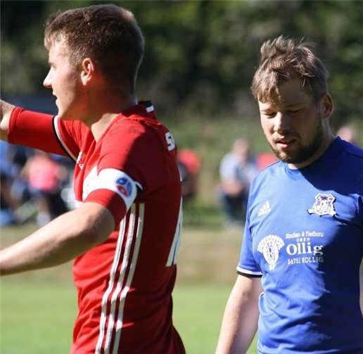 Daniel Fischer (re.) steht die Enttäuschung förmlich ins Gesicht geschrieben.