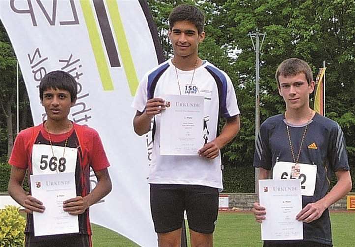 Daniel Kastenholz erreichte in Landau einen tollen dritten Platz. privat